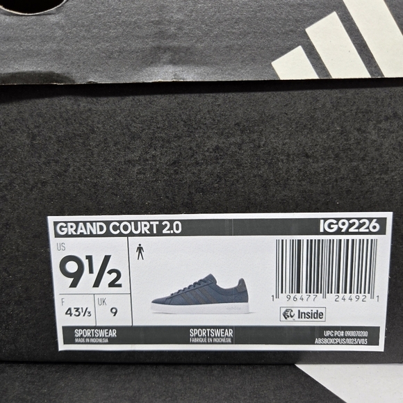 New Adidas Grand Court 2.0 Men\'s Shoes IG9226 Size 9.5 main image 6